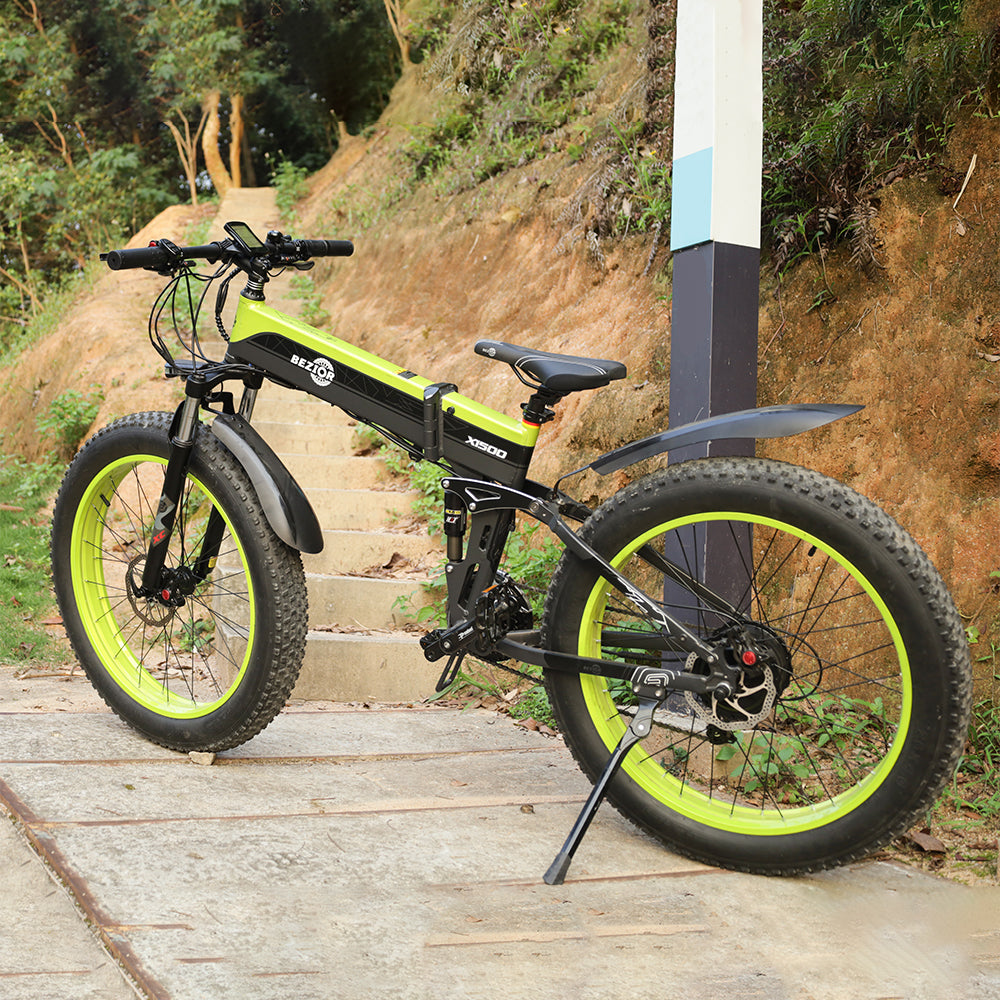 Vélo électrique pliant de montagne Bezior X1500 1500W