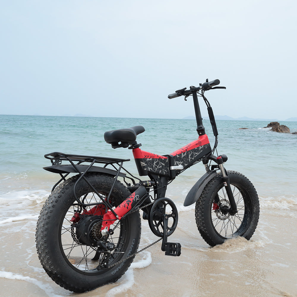 Bicicleta eléctrica de montaña plegable Bezior XF200