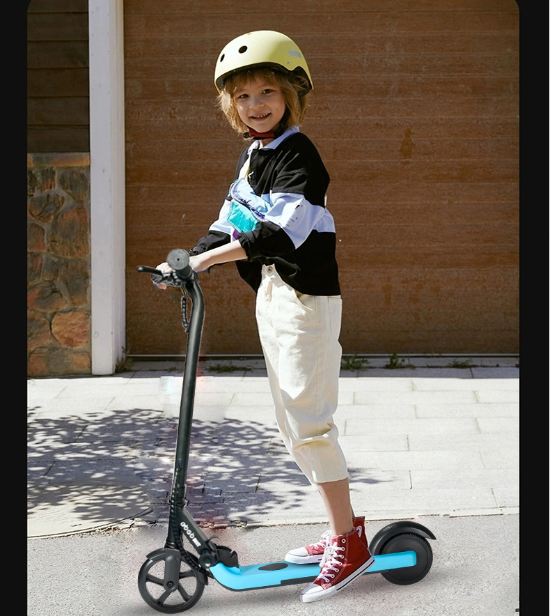 Protetor de joelho para capacete de scooter infantil
