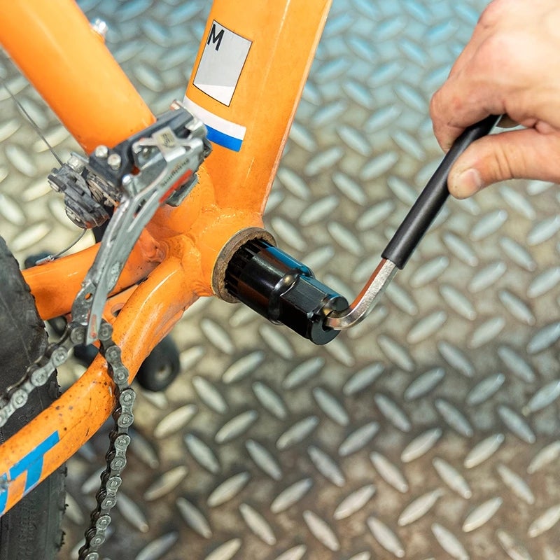 Conjunto de ferramentas de reparo multifuncional para reparar a manutenção da bicicleta