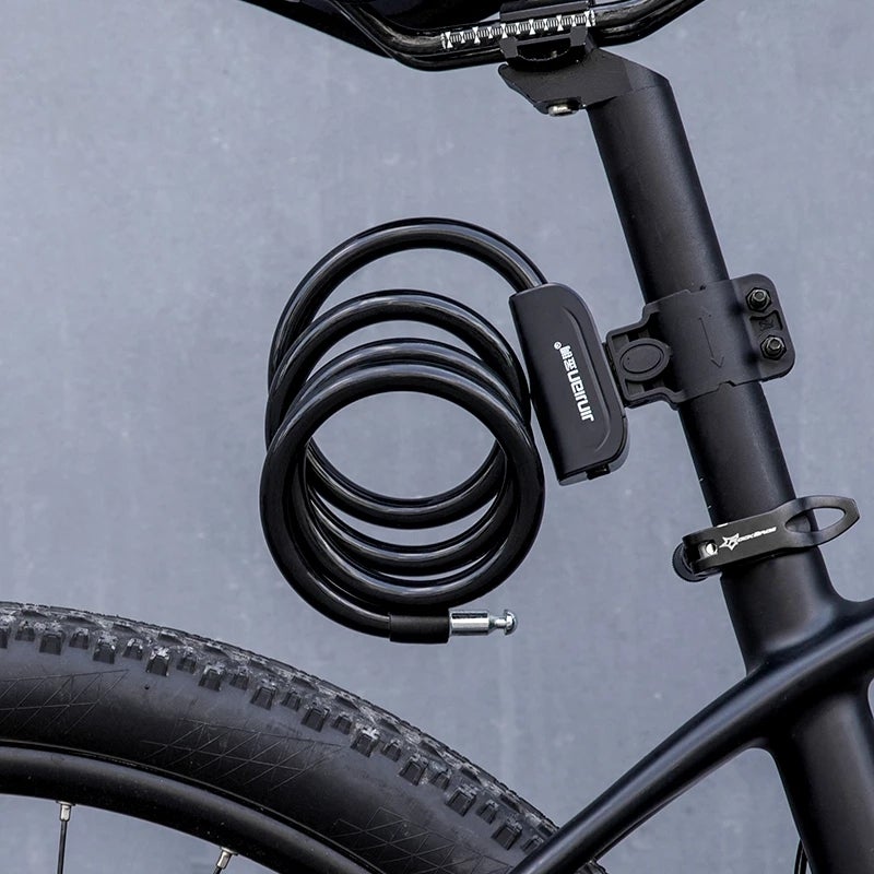 Tragbares Diebstahlschutz-PVC-Fahrradschloss
