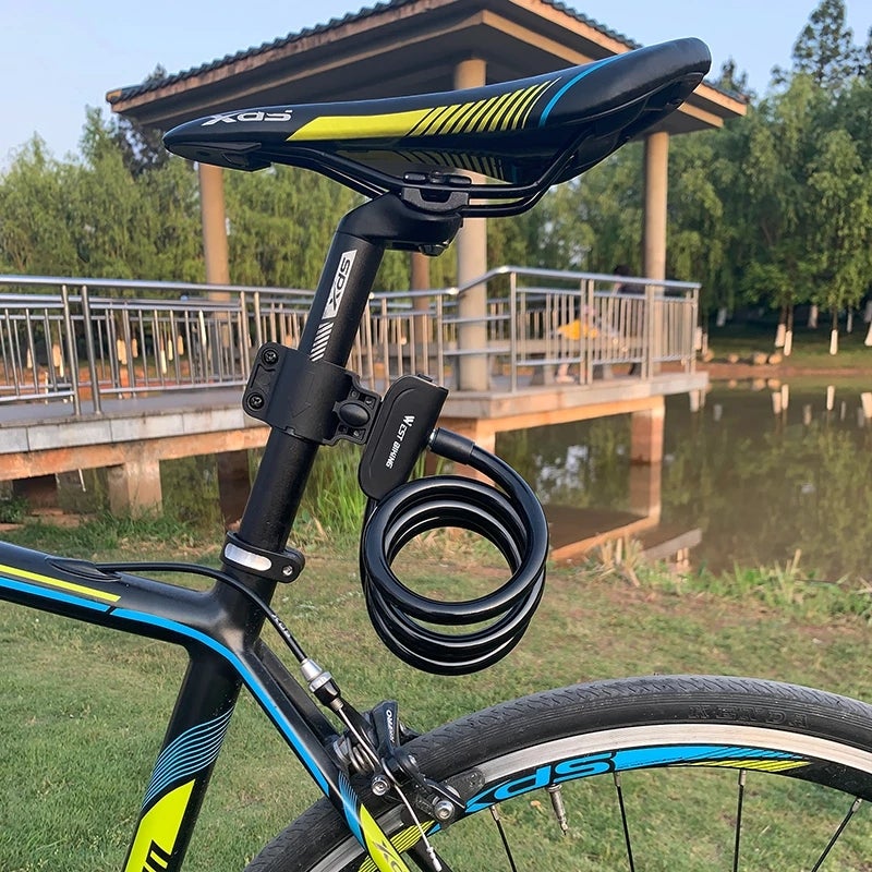 Diebstahlsicherung MTB-Fahrradschloss aus Stahl